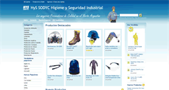 Desktop Screenshot of grupohys.com.ar